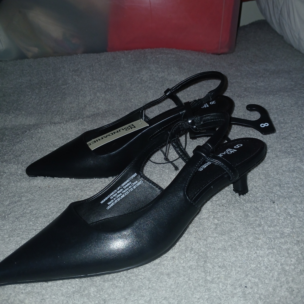 No Boundaries Elegant Black Heels